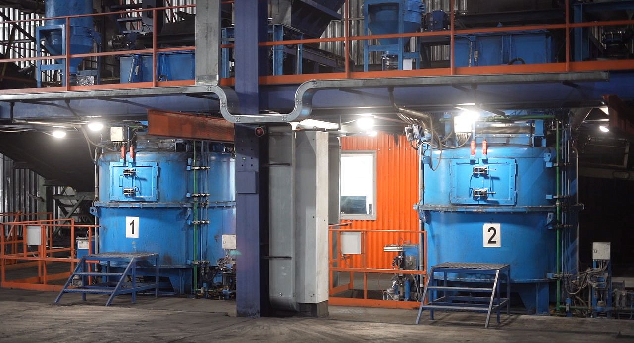 Модернизация смесеприготовления на 100 тонн в час на ПАО ТМЗ