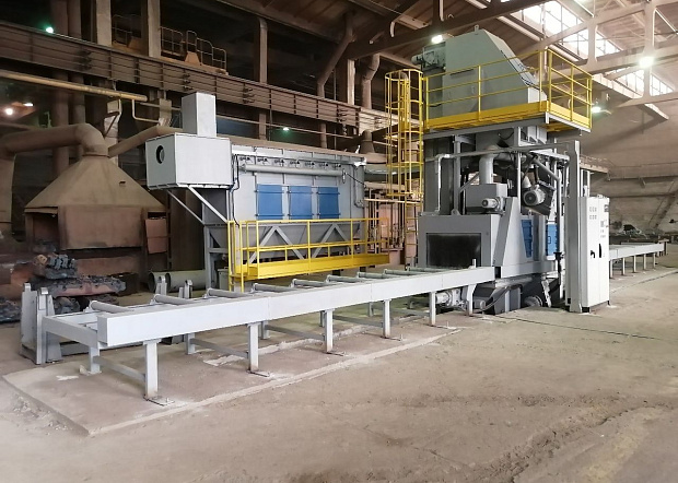 Запуск на АО Муромский стрелочный завод новой дробеметной установки STEM