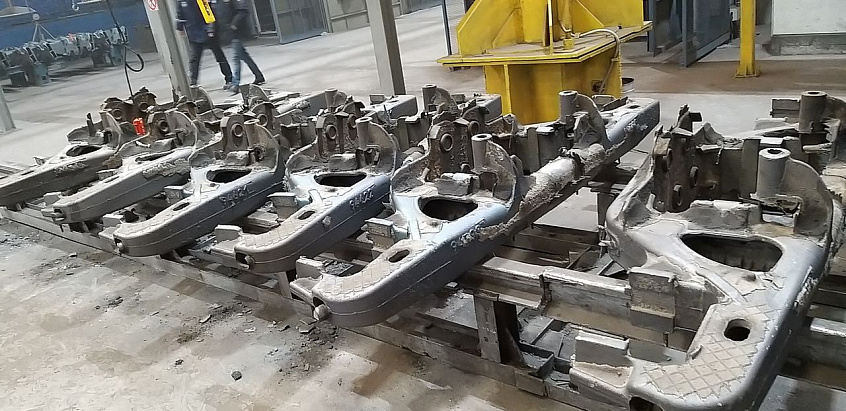 Запуск 2ой очереди на АО ПО Бежицкая сталь  нового  дробеметного оборудования STEM