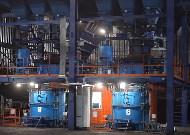 Модернизация смесеприготовления на 100 тонн в час на ПАО ТМЗ